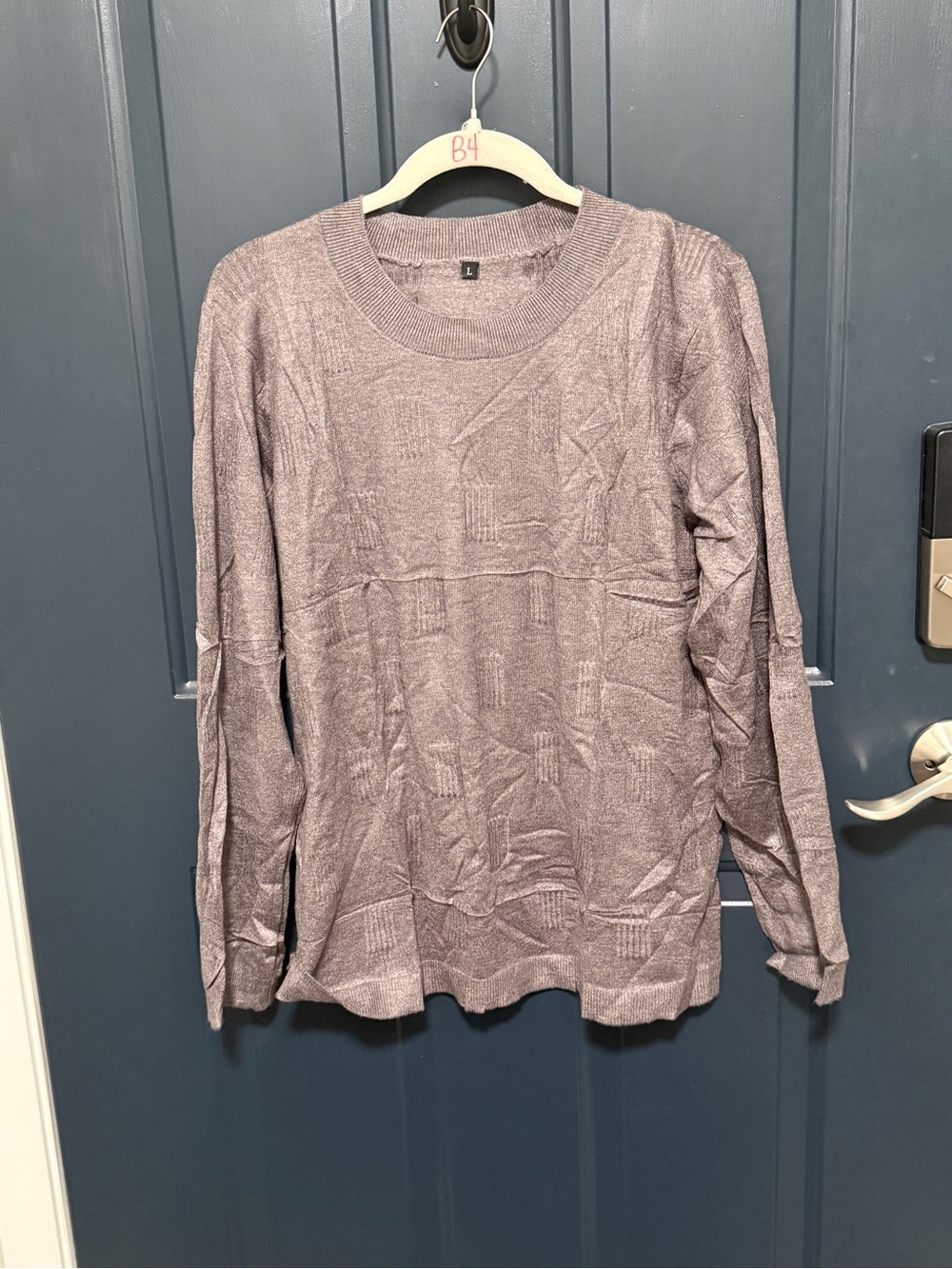 Amazon Women's Mauve Cowl Neck Sweater